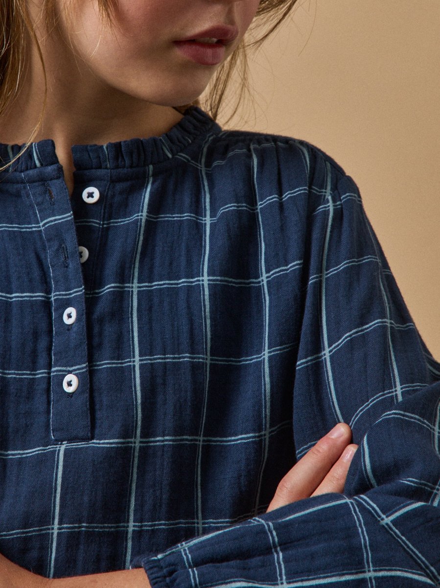 Blouse en gaze de coton Fille – Image 4