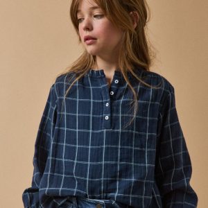 Blouse en gaze de coton Fille