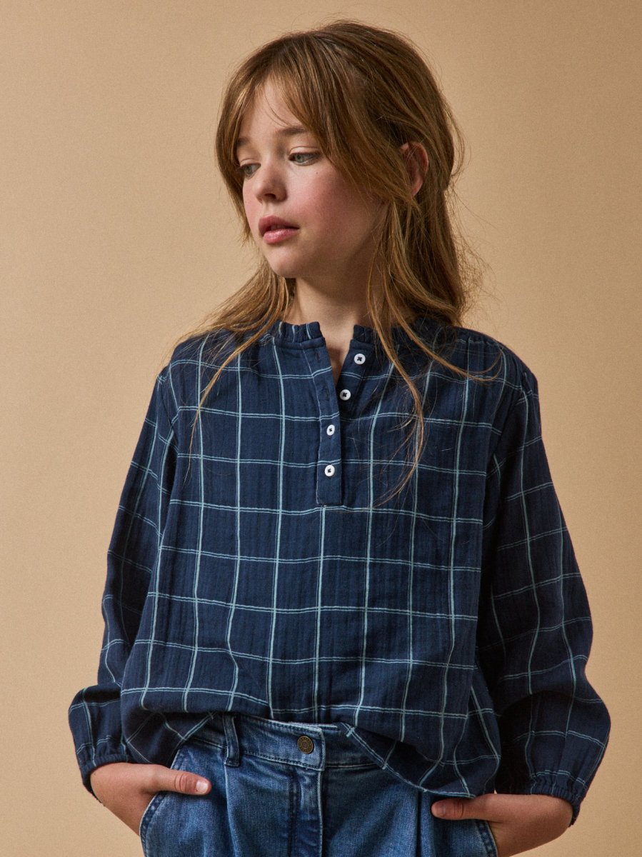 Blouse en gaze de coton Fille – Image 2