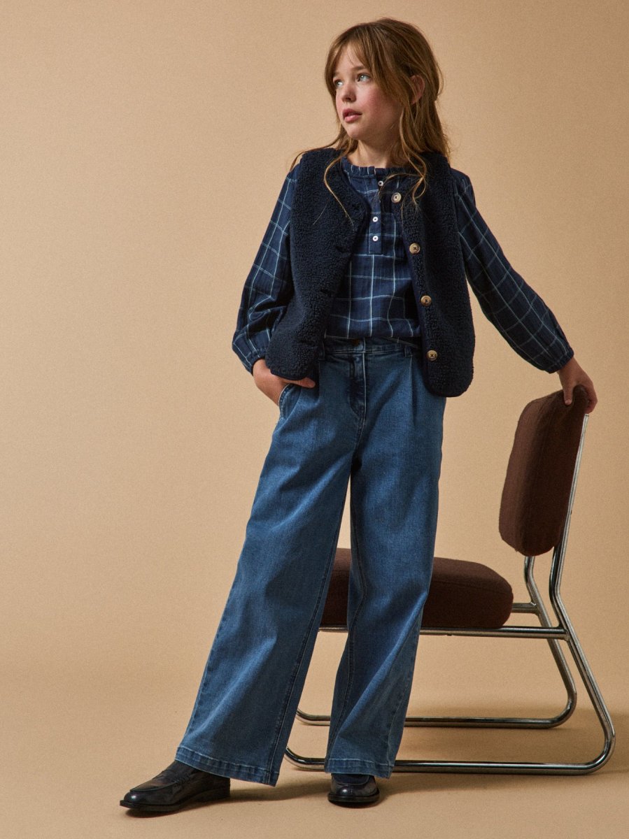 Blouse en gaze de coton Fille – Image 6