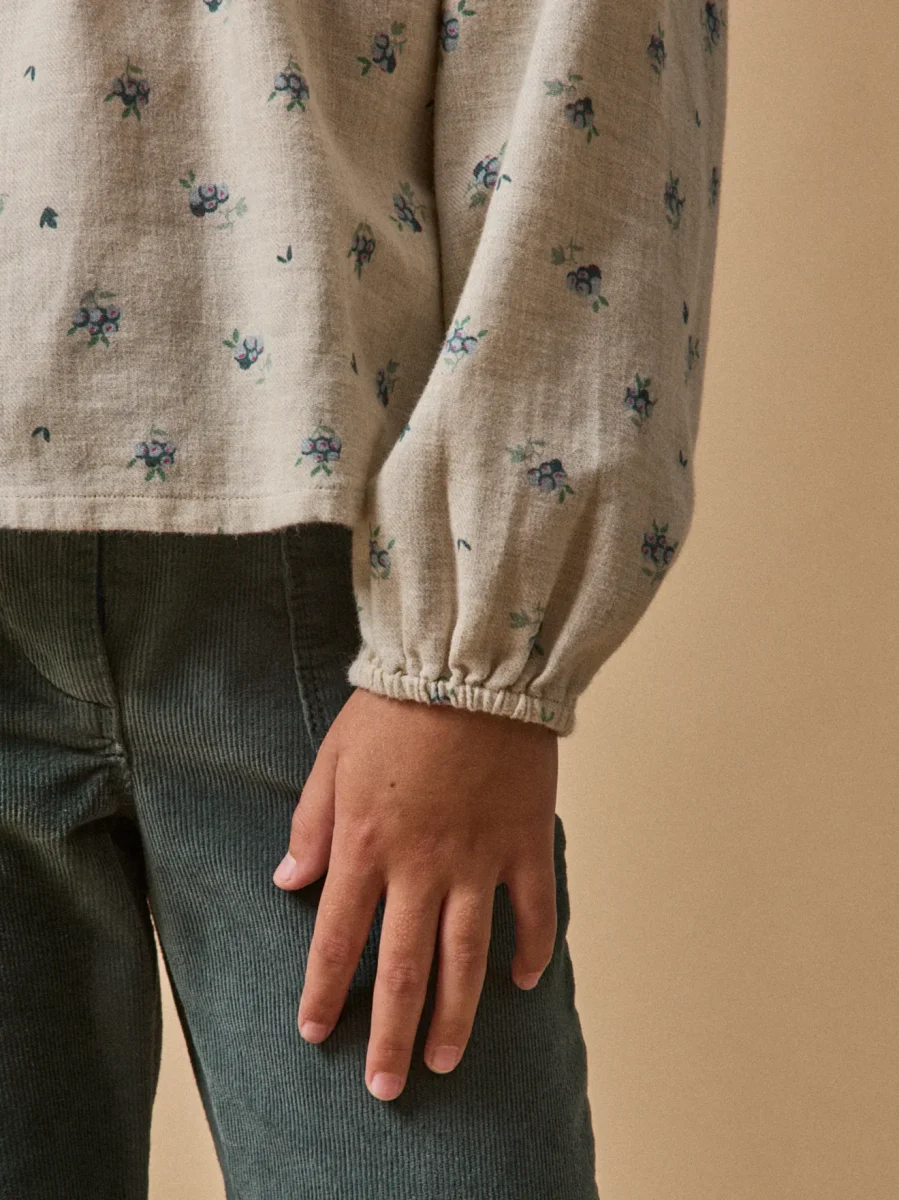 Blouse en flanelle de coton Fille – Image 5