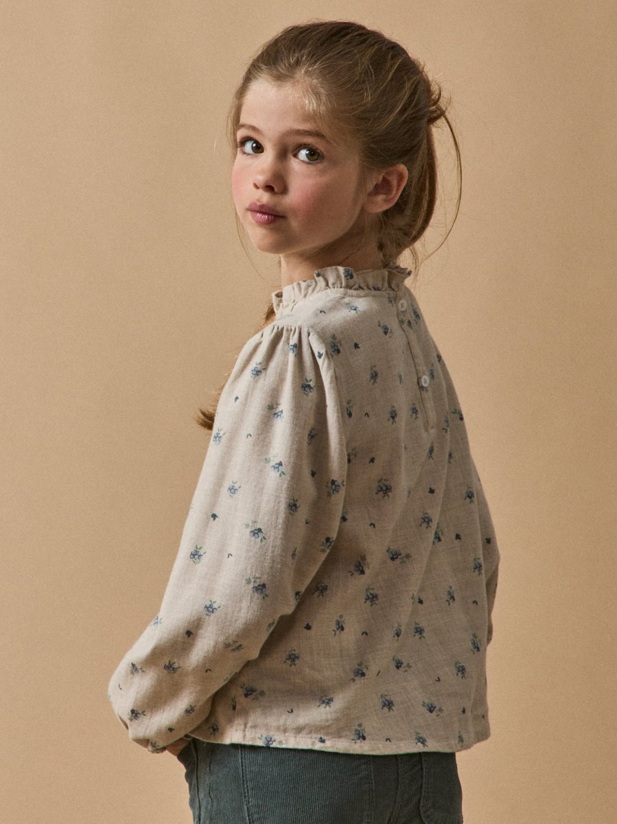 Blouse en flanelle de coton Fille – Image 6