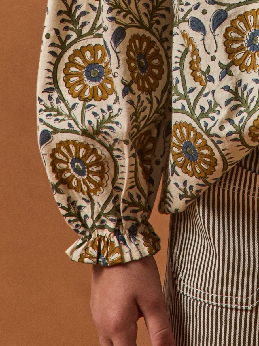 Blouse fleurie Fille TILDAM - Cyrillus X Apaches Collections – Image 5