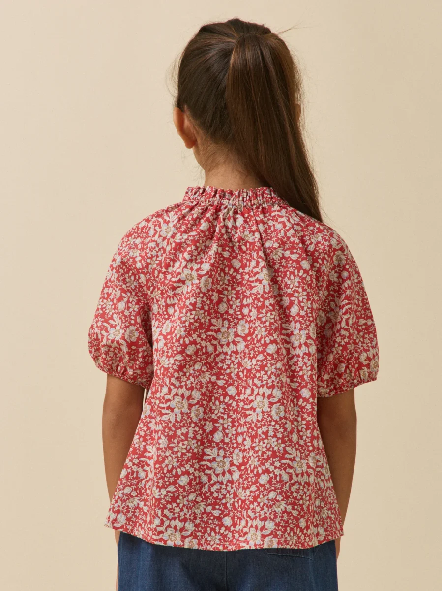 Blouse en tissu Liberty Fille – Image 3