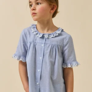 Chemise brodée Fille