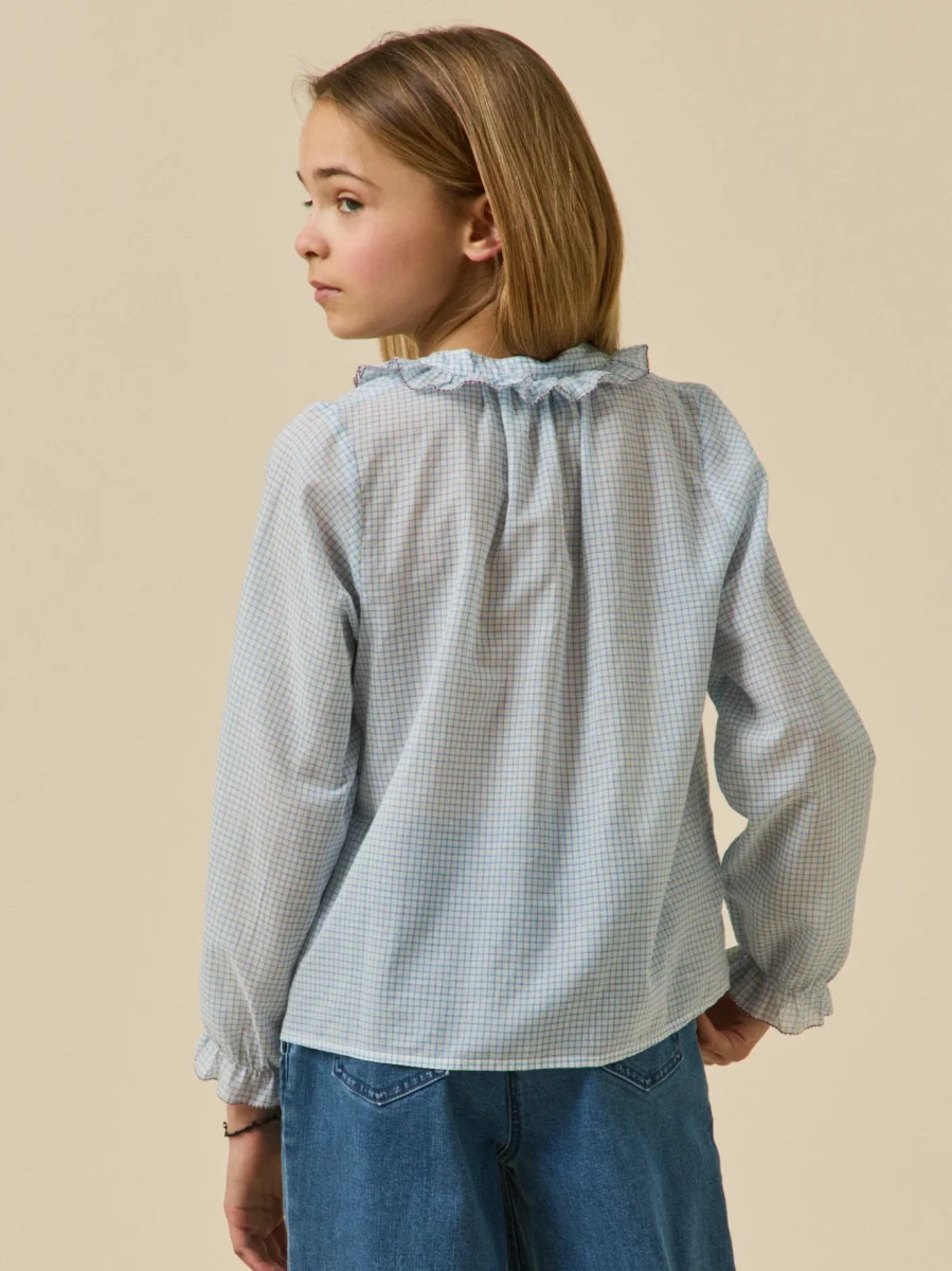 Blouse à carreaux – Image 4