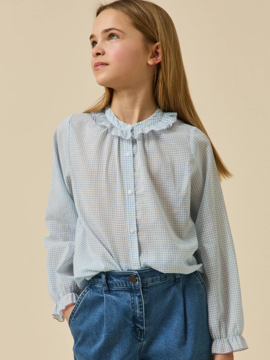 Blouse à carreaux – Image 3