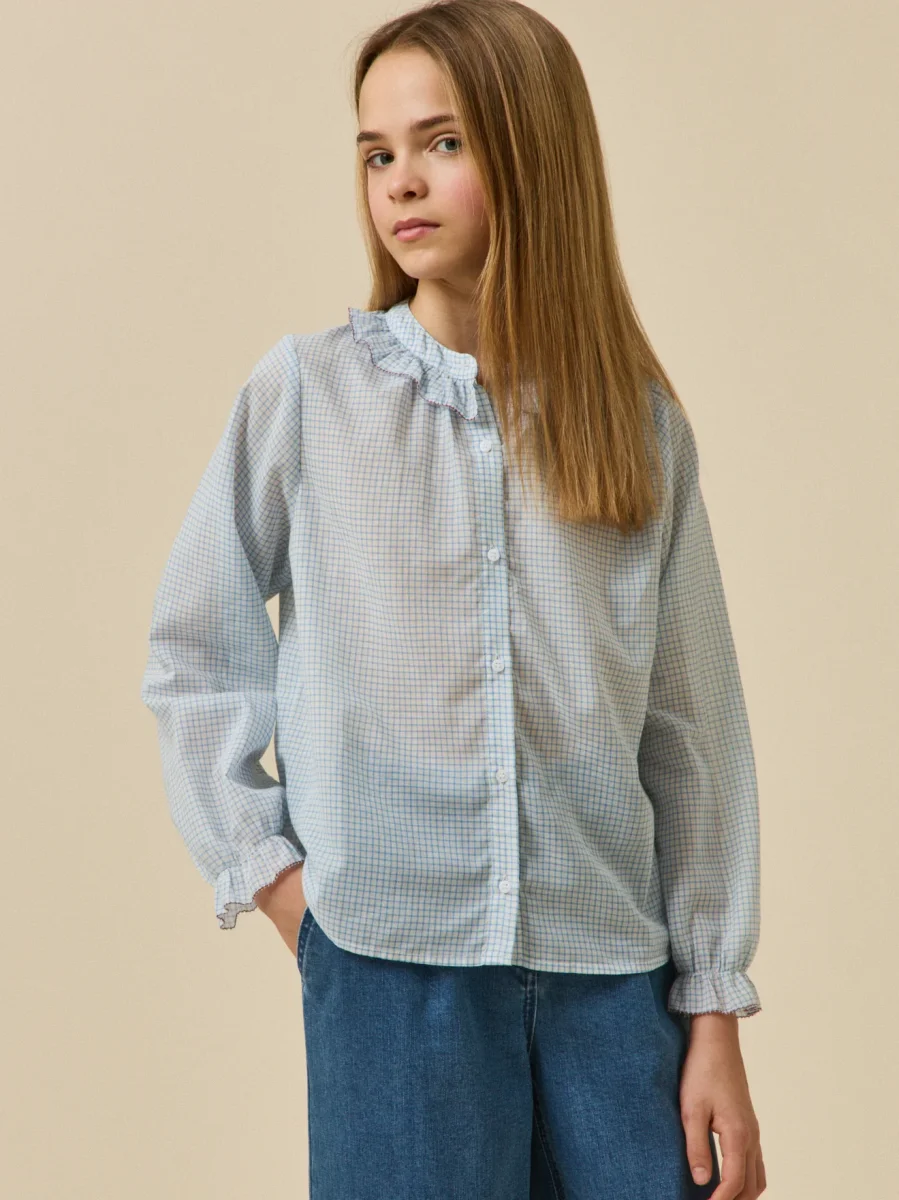 Blouse à carreaux – Image 2