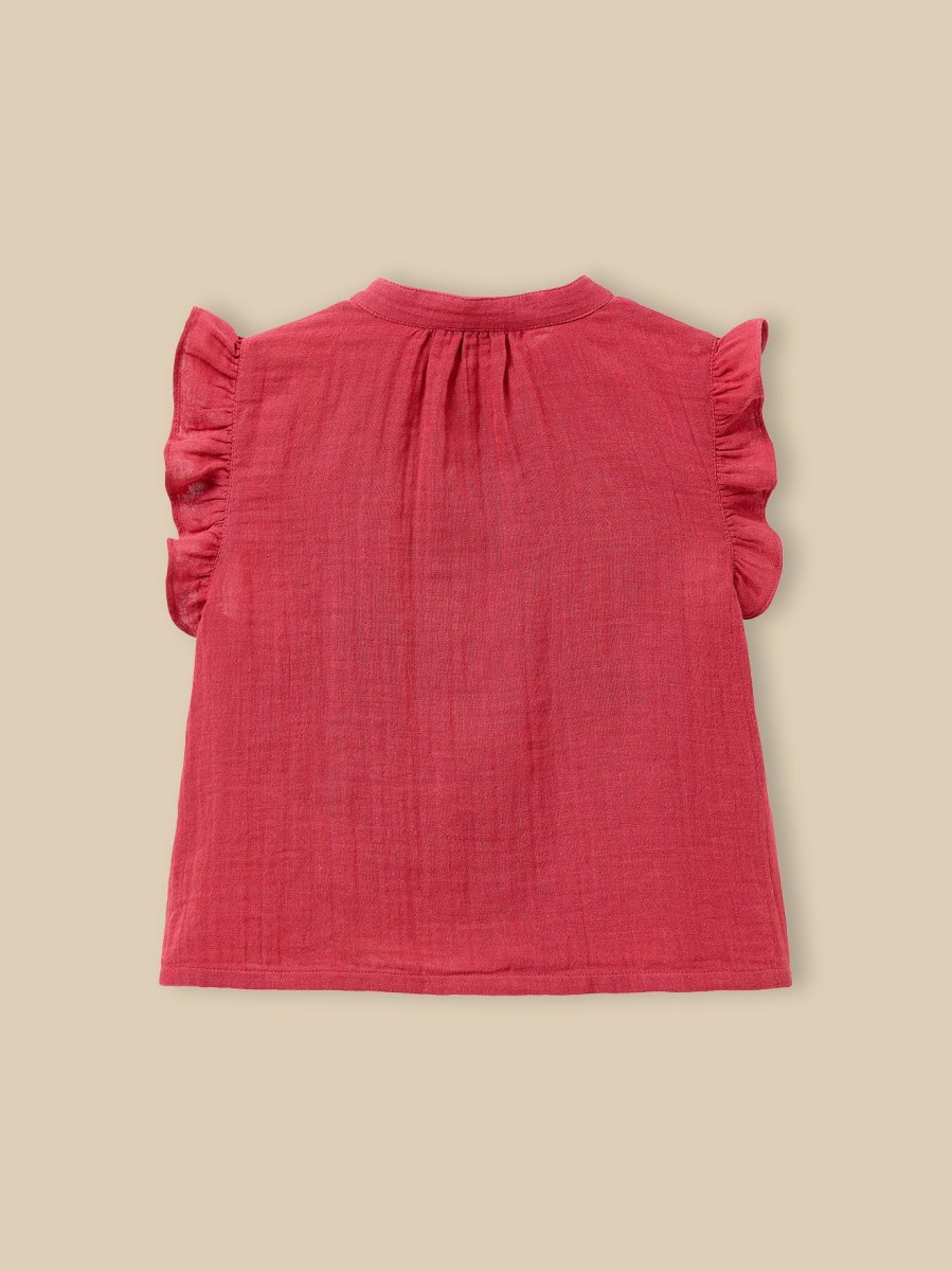 Blouse volantée - Coton Biologique – Image 3