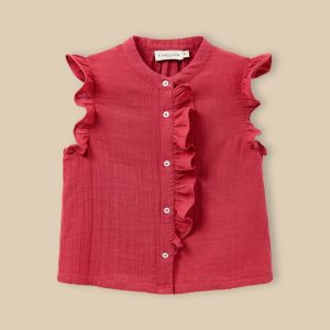 Blouse volantée - Coton Biologique