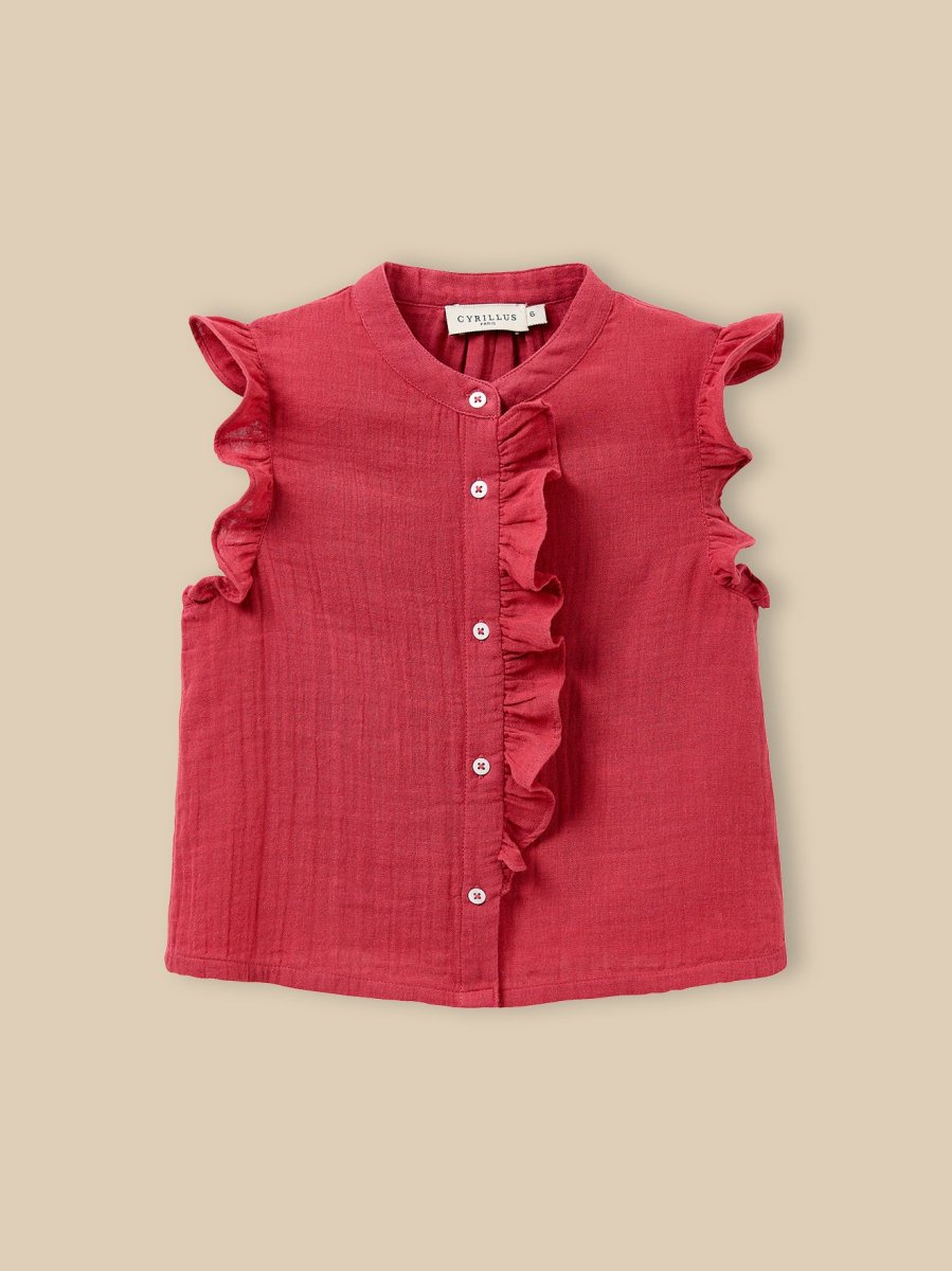 Blouse volantée - Coton Biologique – Image 2