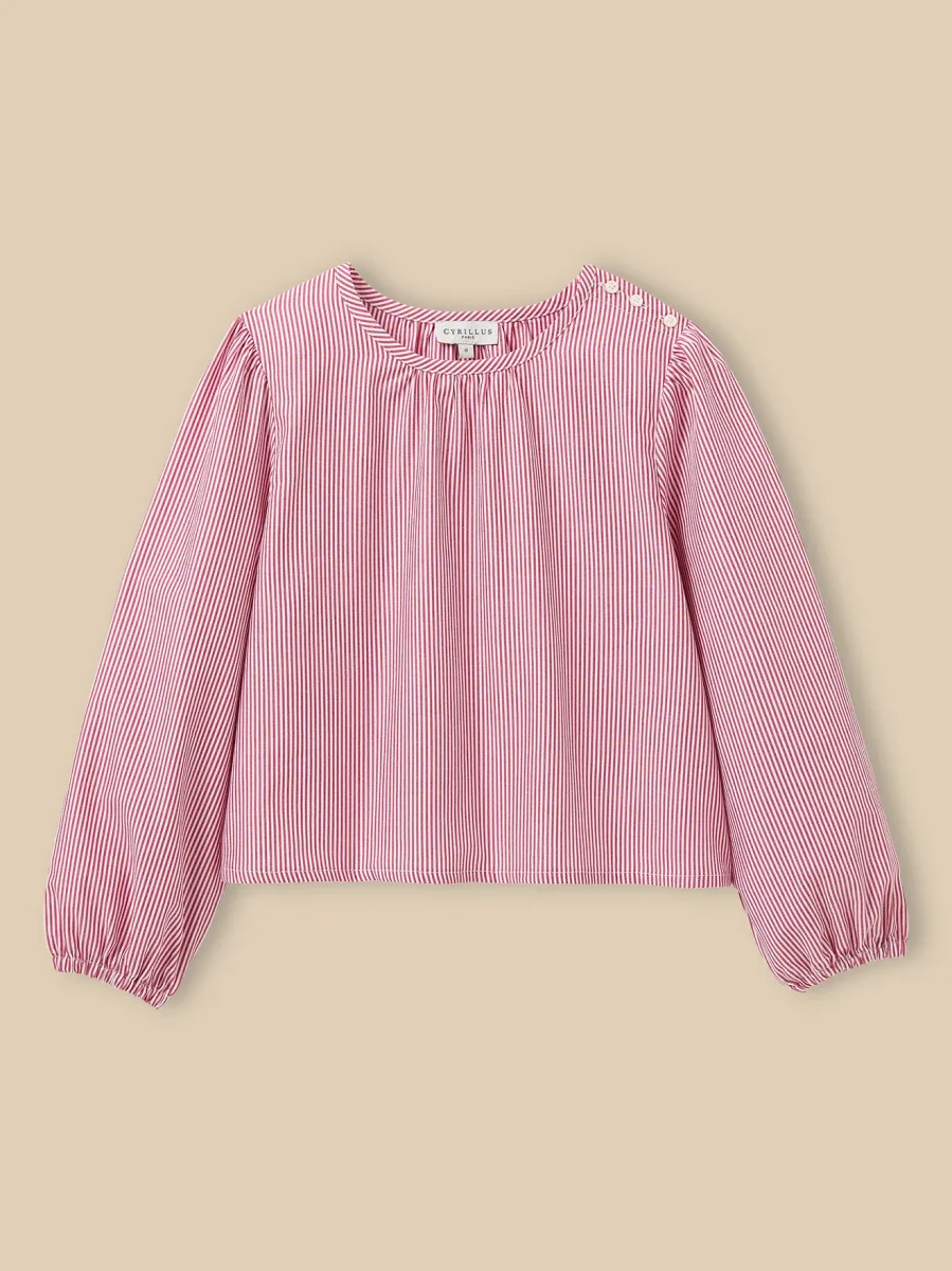 Chemise rayée Fille – Image 6