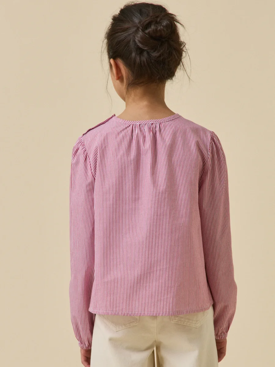 Chemise rayée Fille – Image 3