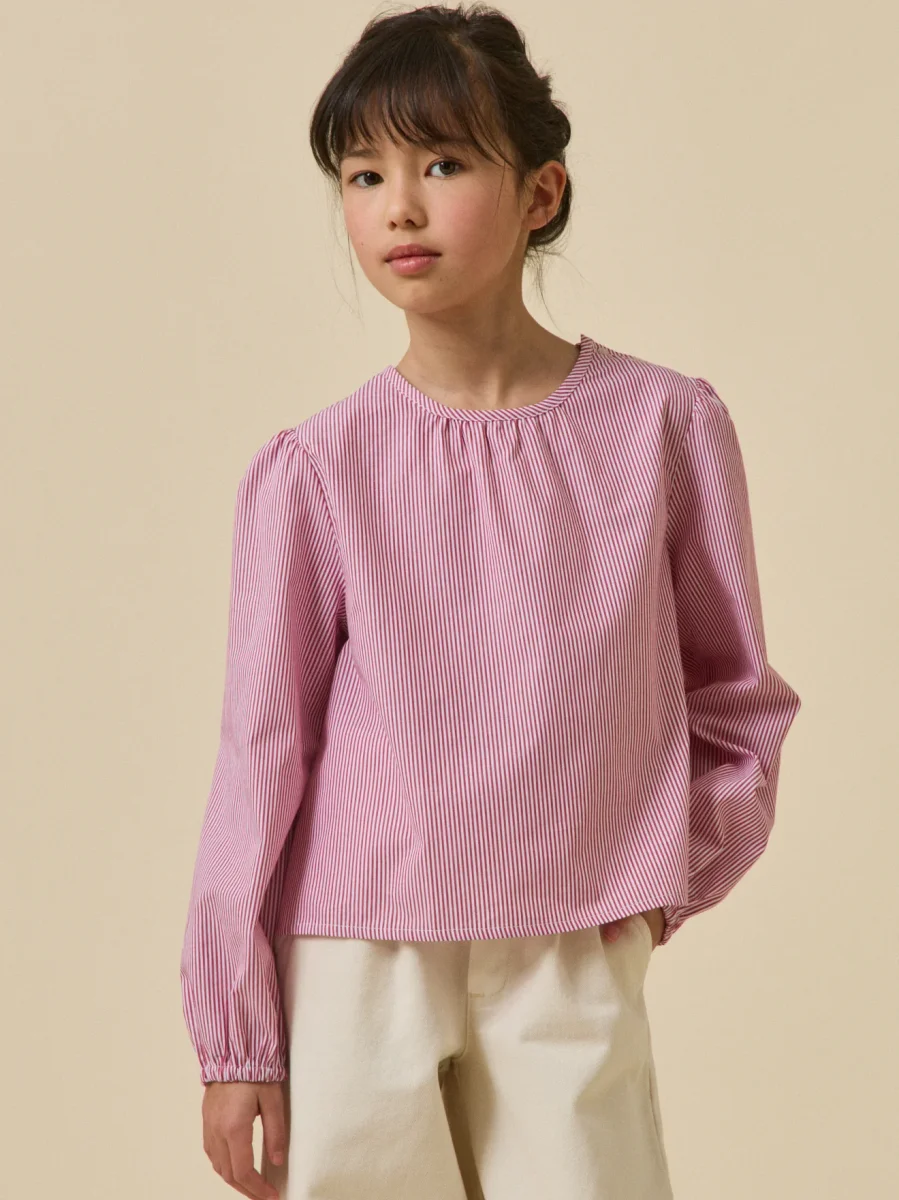 Chemise rayée Fille – Image 2