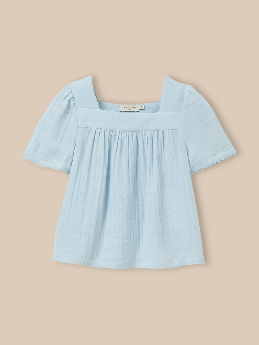 Chemise en gaze Fille - Coton biologique – Image 2