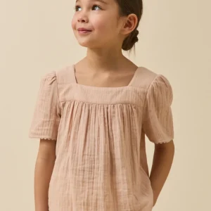 Chemise en gaze Fille - Coton biologique