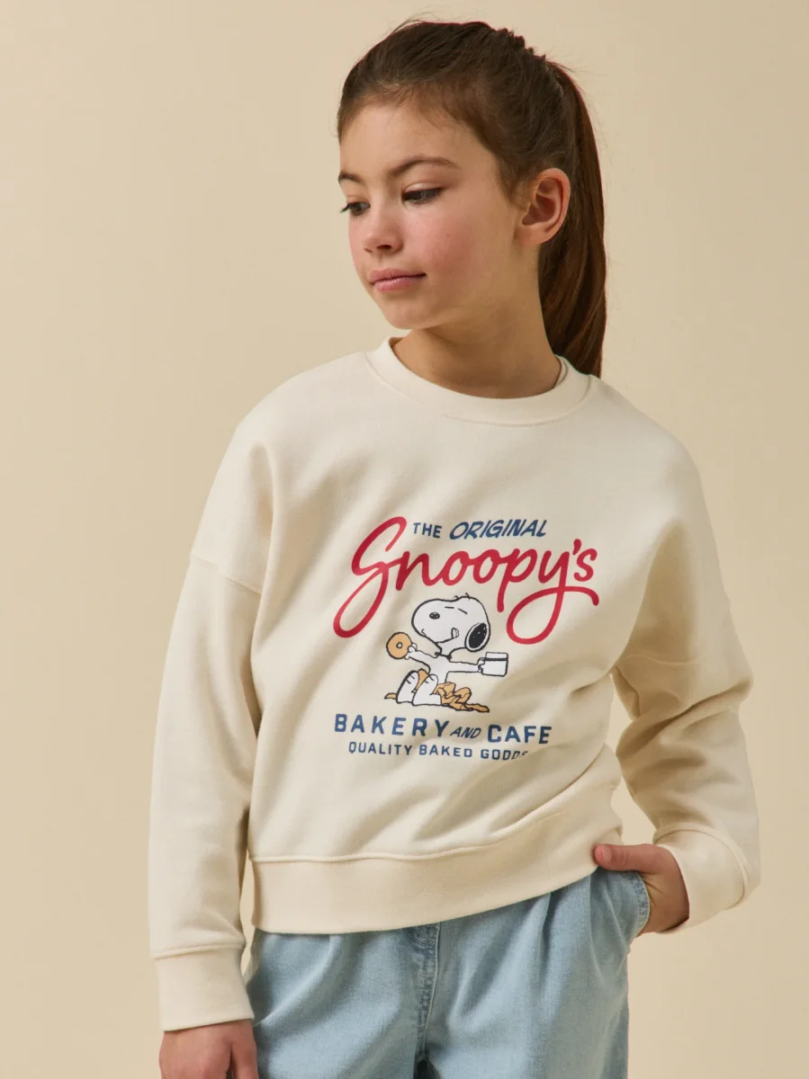 Sweat Enfant Cyrillus x PEANUTS(TM) Collection Snoopy