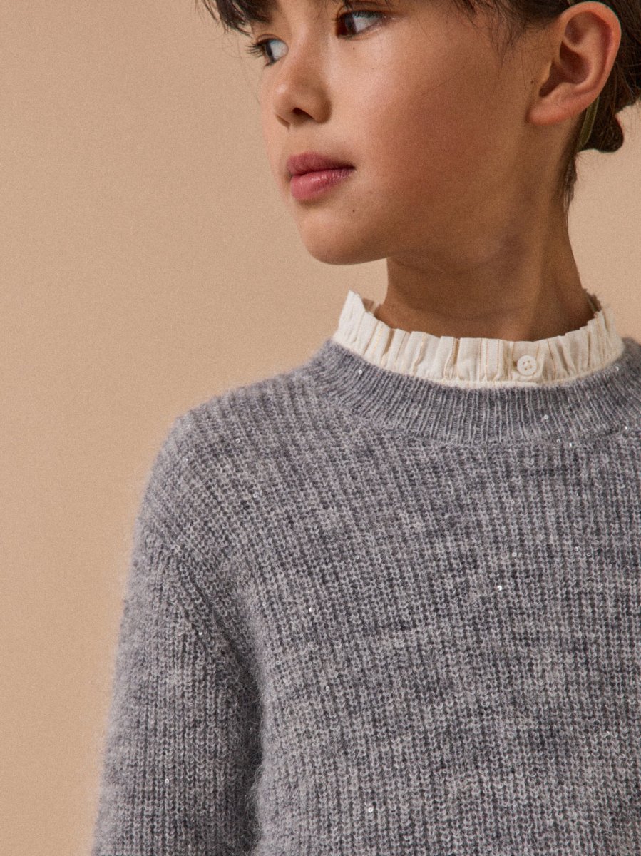 Pull en laine et mohair Fille – Image 4