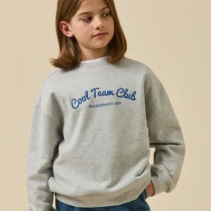 Sweat brodé Fille - Collection Junior