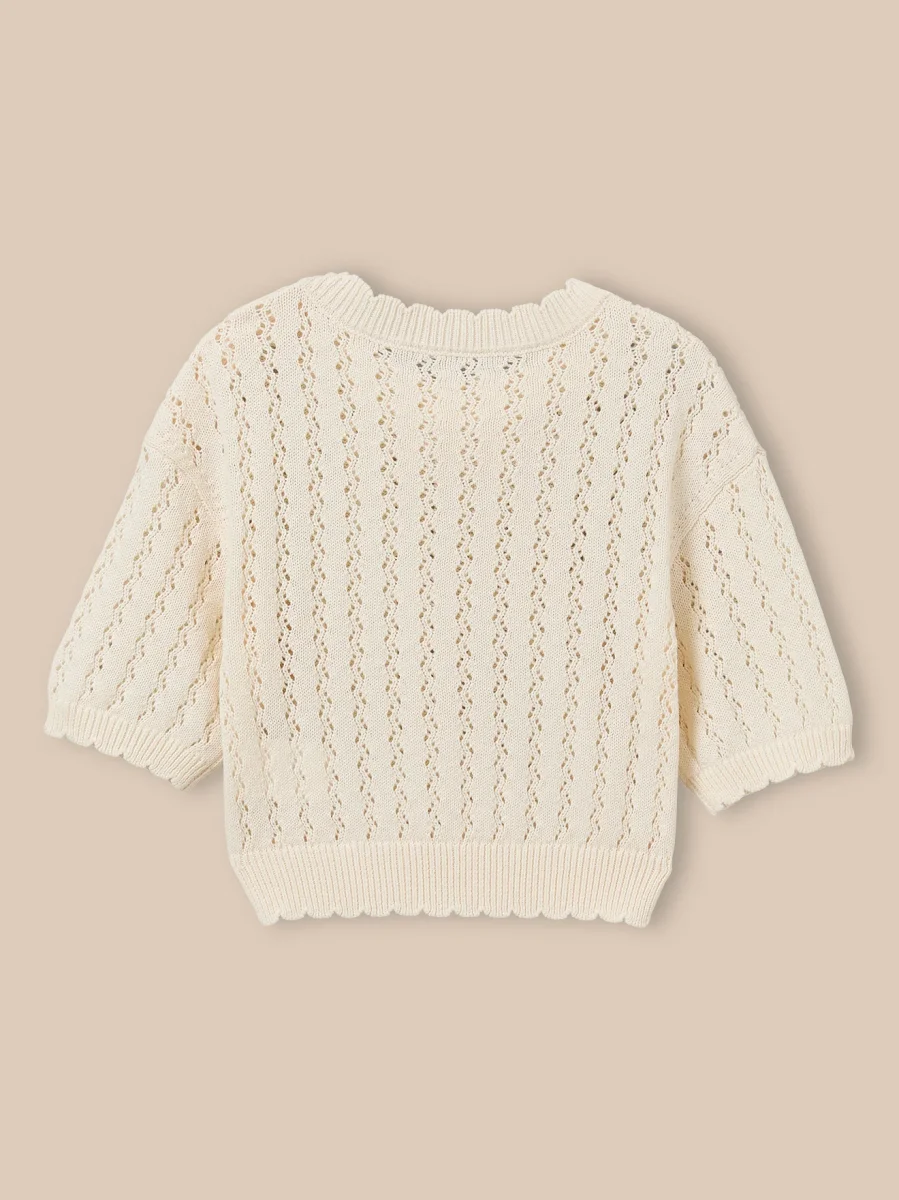 Pull en crochet Fille - Collection Junior – Image 3