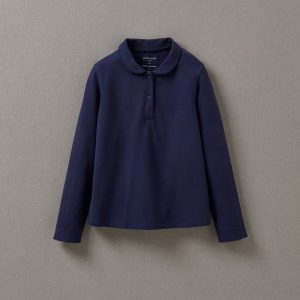 Polo en maille piquée Fille - Coton biologique