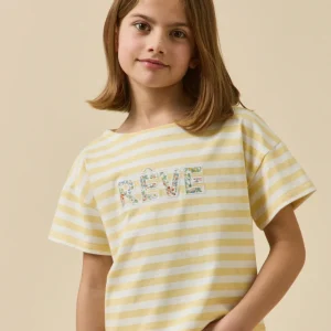 T-shirt message Fille - Collection Junior
