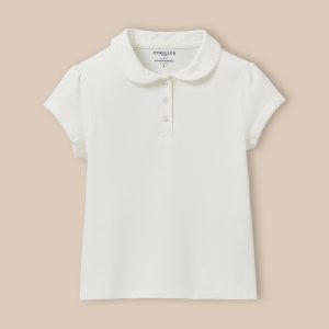Polo Fille en maille piquée - Coton biologique