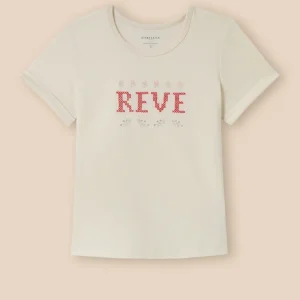 T-shirt brodé - Coton Biologique