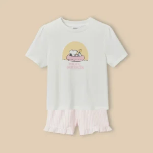 Pyjashort Fille Cyrillus x PEANUTS(TM) Collection Snoopy