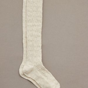Chaussettes hautes Fille torsadées