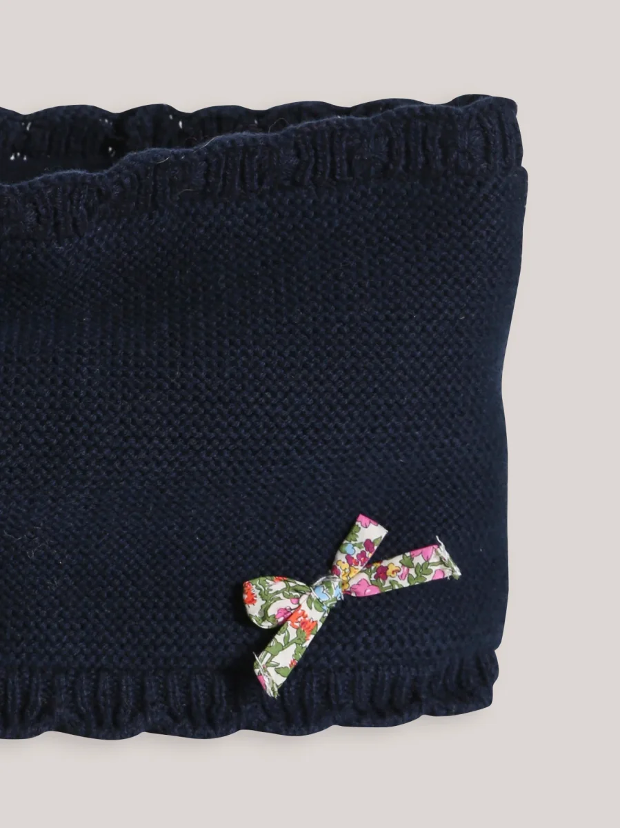 Snood festonné et tissu Liberty Fille – Image 3