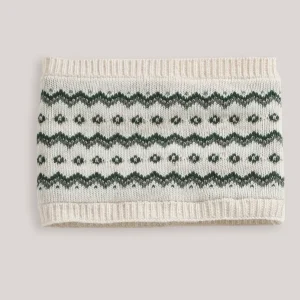 Snood jacquard Fille