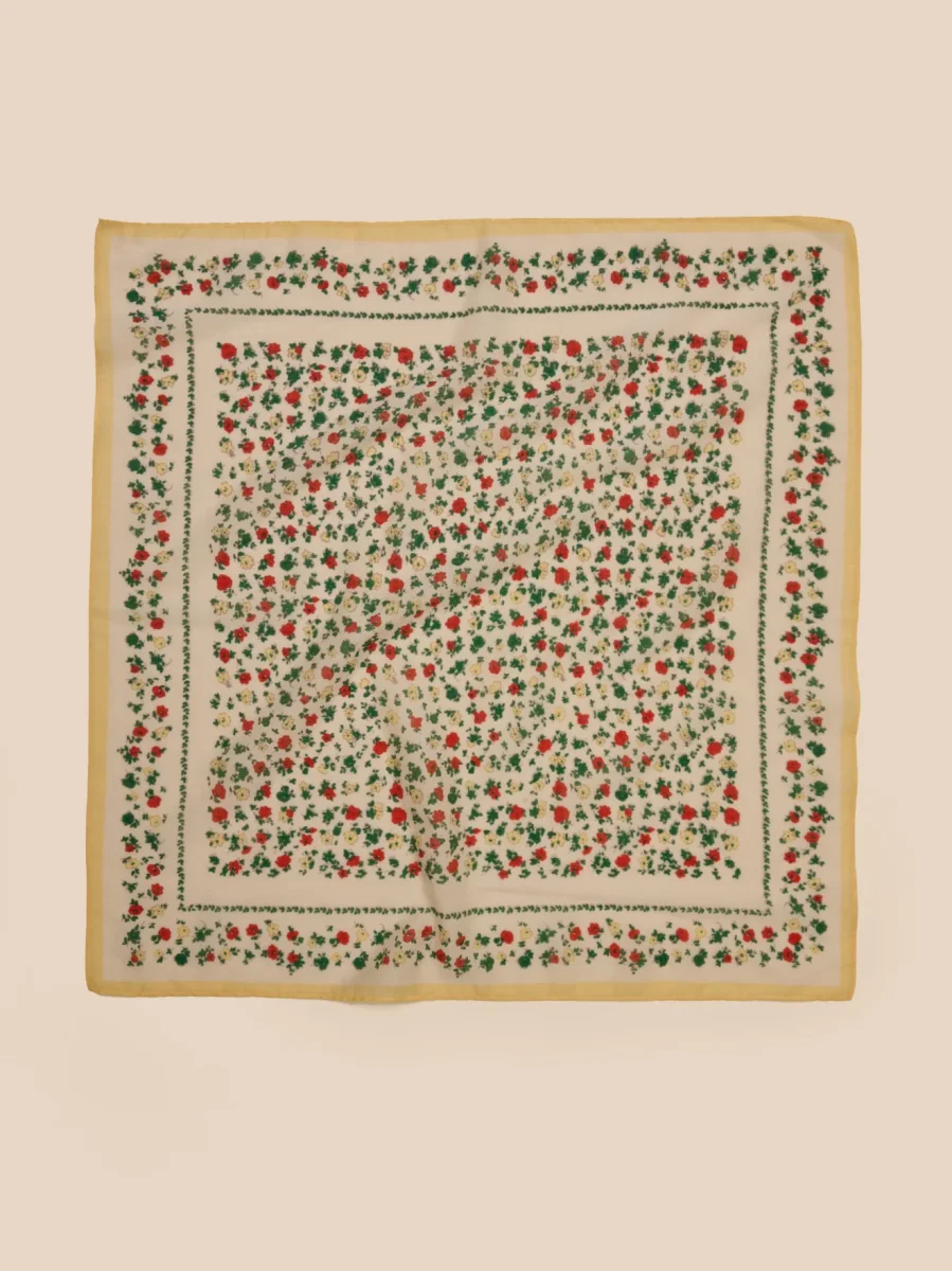 Foulard fleurs Fille - Coton biologique – Image 3