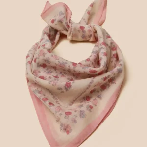 Foulard fleurs Fille - Coton biologique