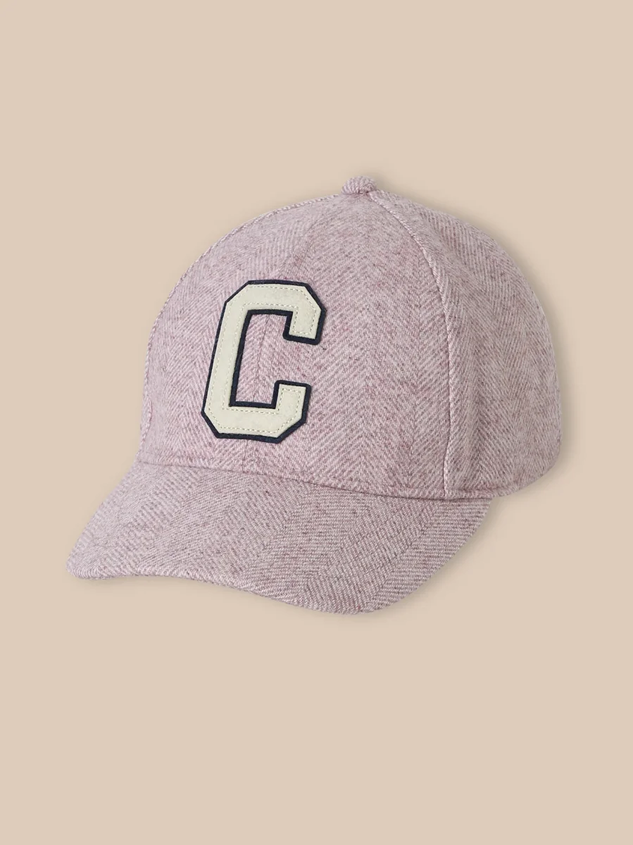 Casquette en chevrons Fille