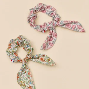 Lot de 2 chouchous en tissu Liberty Fille