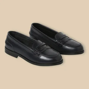 Mocassins en cuir Fille