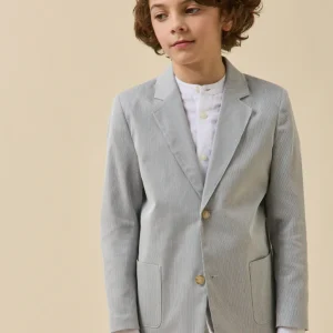 Veste de costume rayée Garçon - Collection Fêtes et Mariages