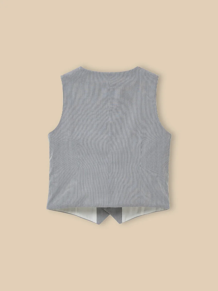 Gilet de costume rayé Garçon – Collection Fêtes et Mariages – Image 8