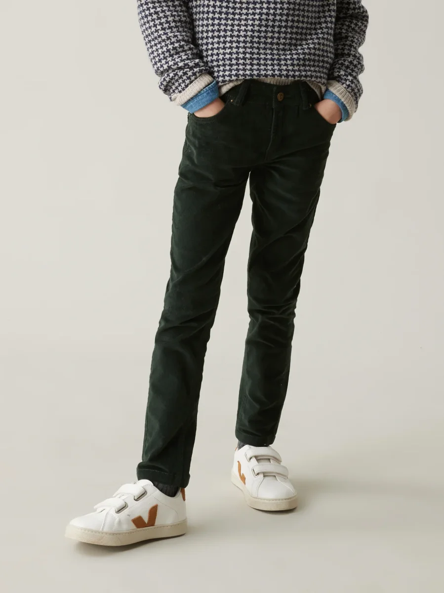 Slim en velours Garçon – Image 3