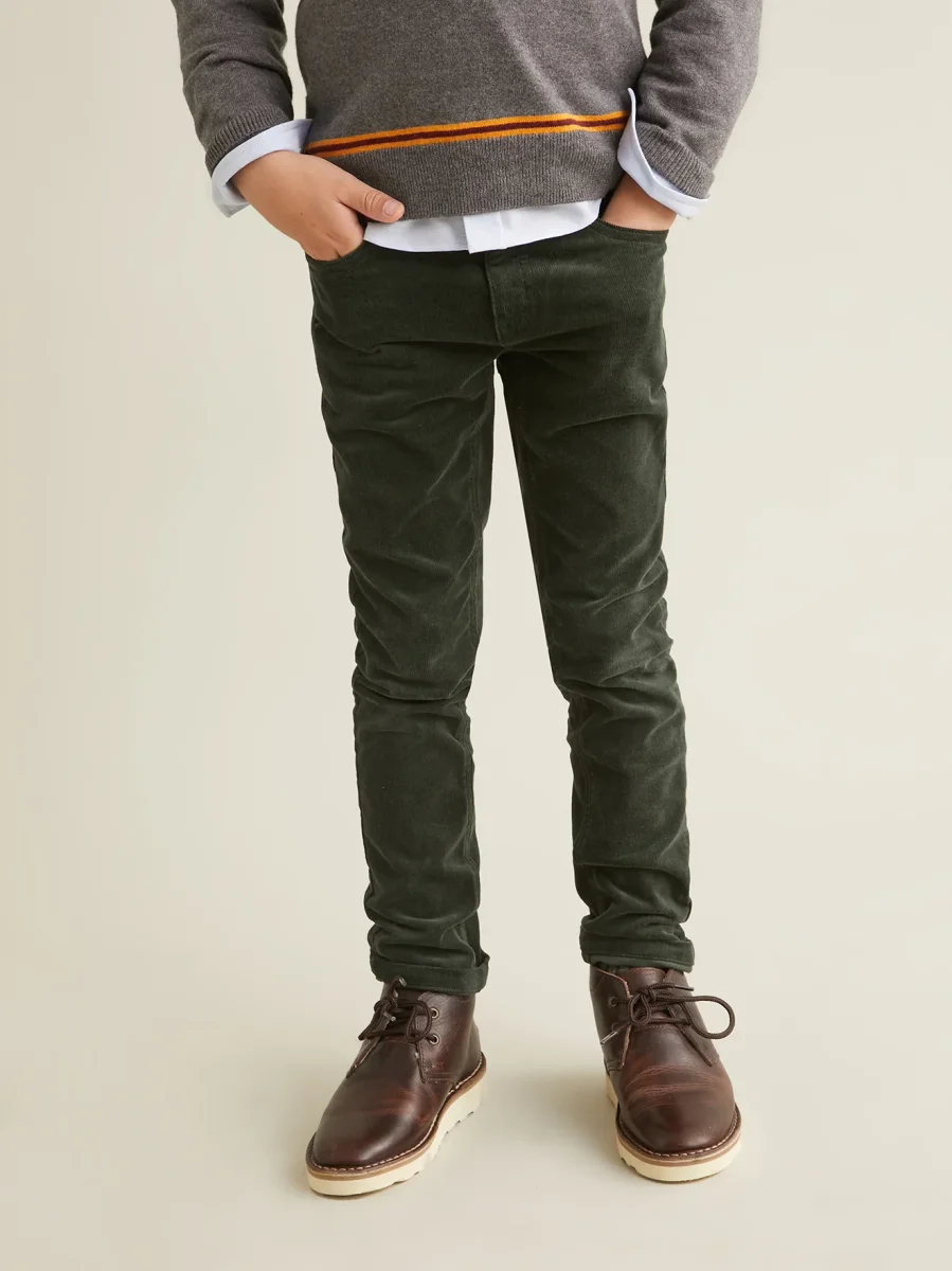 Slim en velours Garçon – Image 2