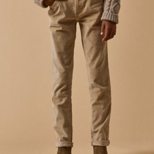 Slim en velours Garçon