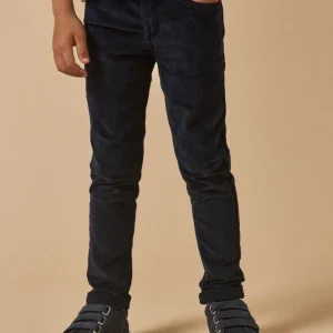 Slim en velours Garçon