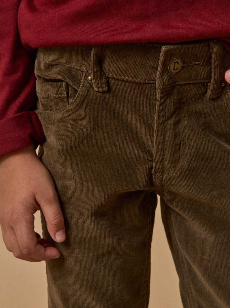 Slim en velours Garçon – Image 4