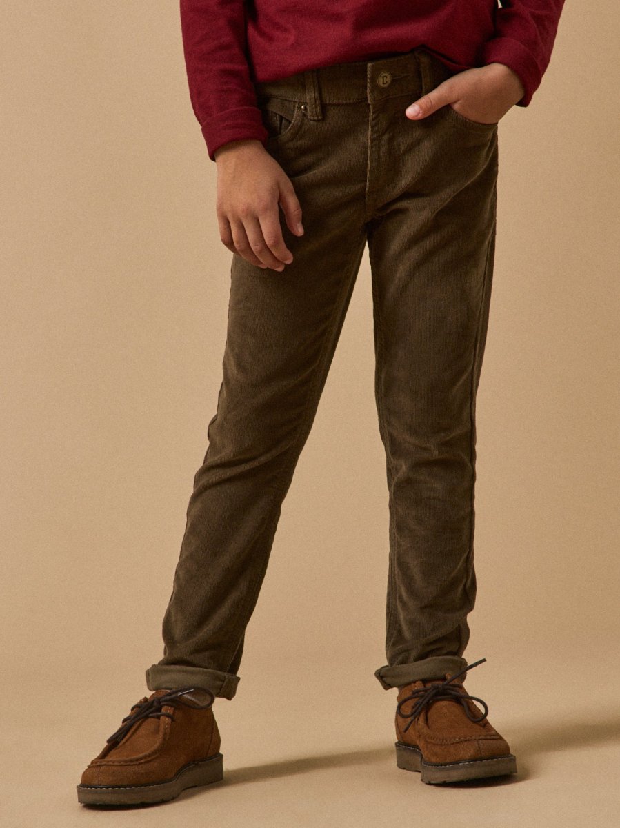 Slim en velours Garçon – Image 2