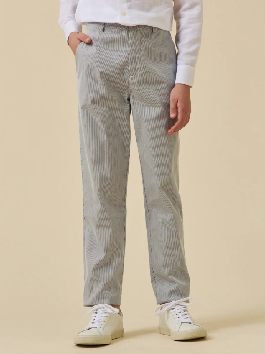 Pantalon de costume rayé Garçon - Collection Fêtes et Mariages