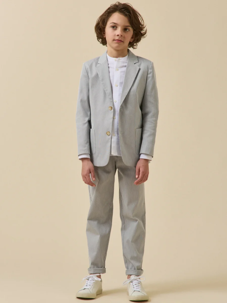 Pantalon de costume rayé Garçon - Collection Fêtes et Mariages – Image 6