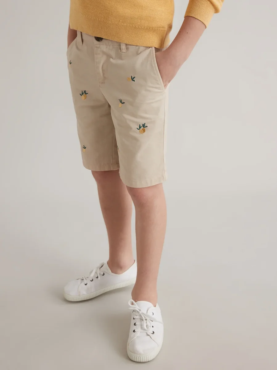 Bermuda Garçon brodé – Image 3