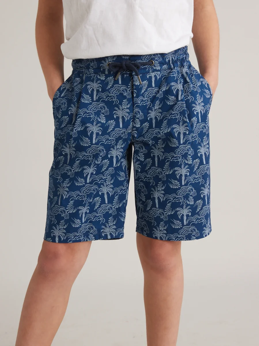 Bermuda Garçon imprimé palmiers – Image 2