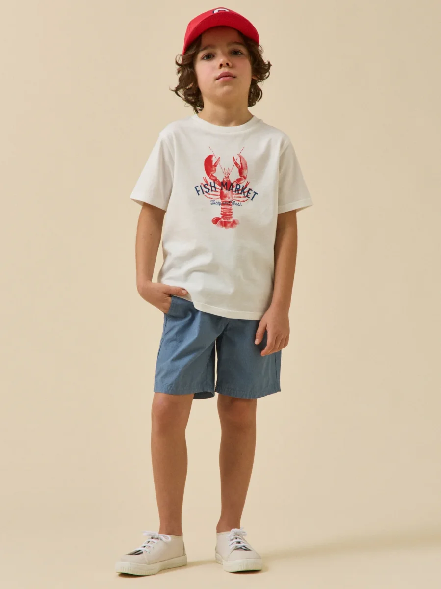 Bermuda rayé Garçon – Image 6